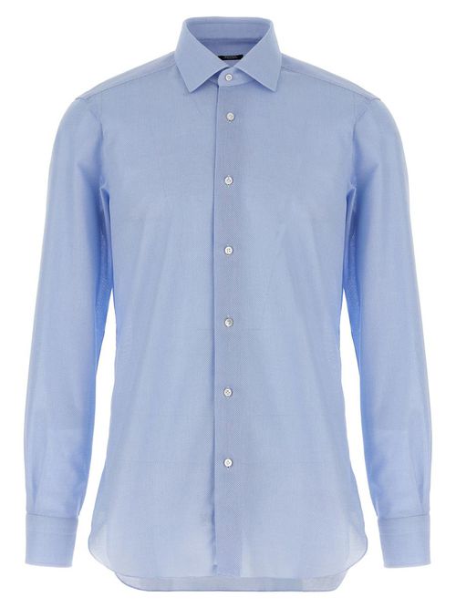 Honeycomb Cotton Shirt