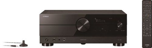 AVENTAGE RX-A2A 100W 7.2-Channel AV Receiver with 8K HDMI and MusicCast - Black