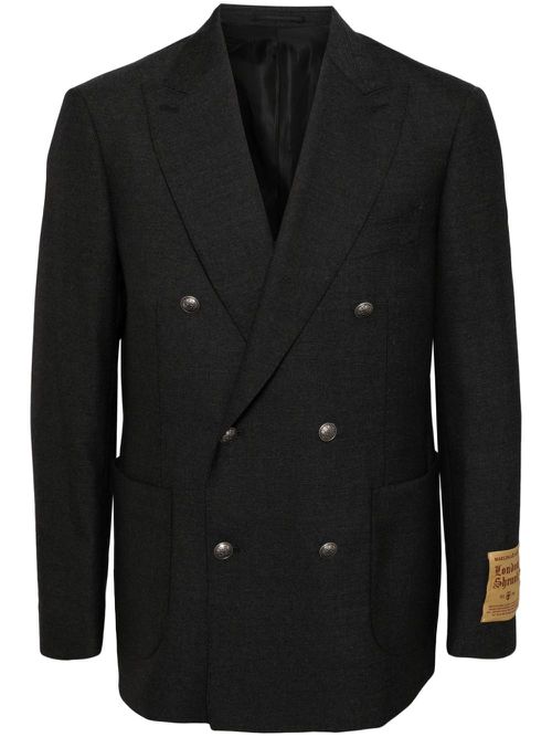 Double-breasted blazer - Grey