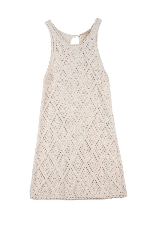 Macramé Dress - Beige