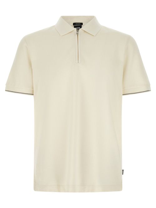 C-Pei 90 Polo Shirt — Cream