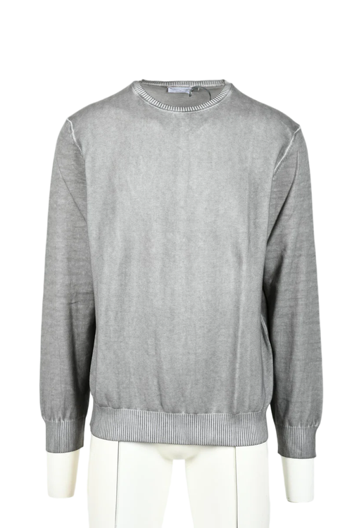 Grey Cotton Jumper