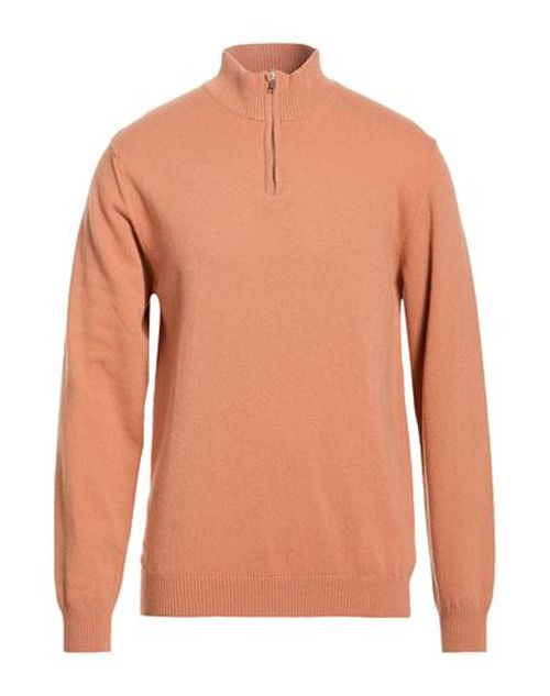 Man Turtleneck Tan Size L Wool, Cashmere