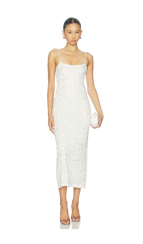 DELFI ROBE KIM en White. L. Also en M, S