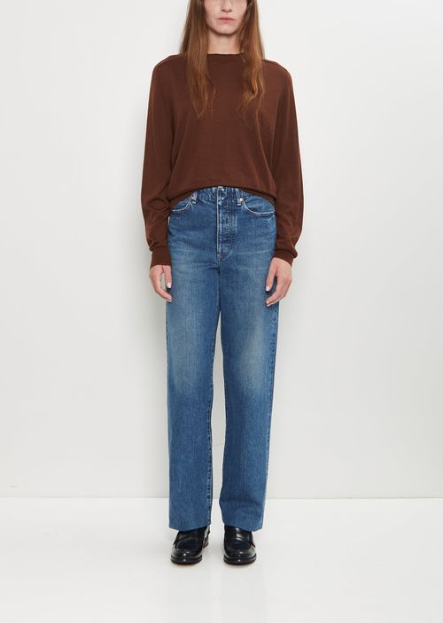 Tanaka The Jean Trousers Ã¢ÂÂ Vintage Blue