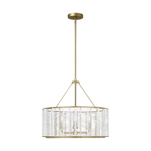 Powder-Coated Brass Chandelier from the Winslow Collection