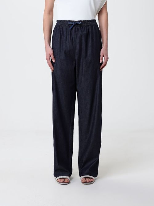 Pants Woman color Blue