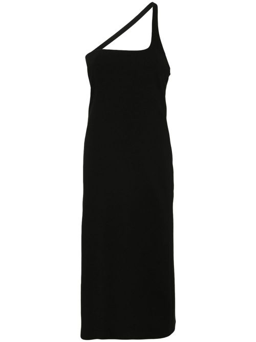 Halterneck midi dress - Black