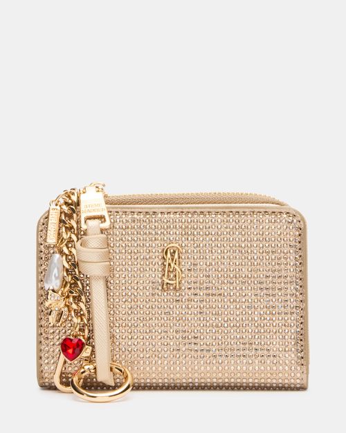 Steve Madden Sorella Wallet Gift Set - Champagne - Synthetic