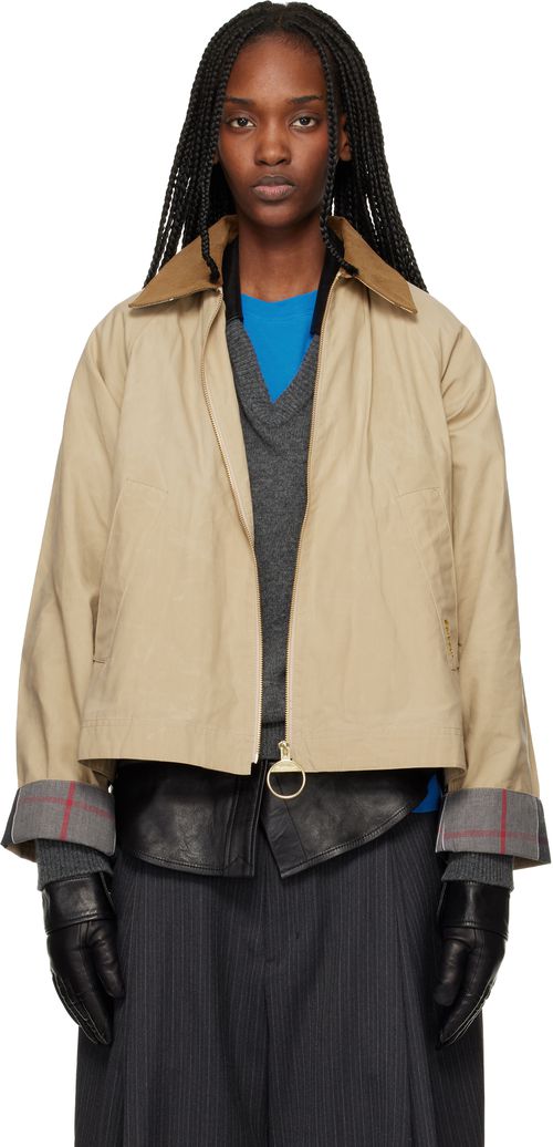 Beige Catlin Casual Jacket