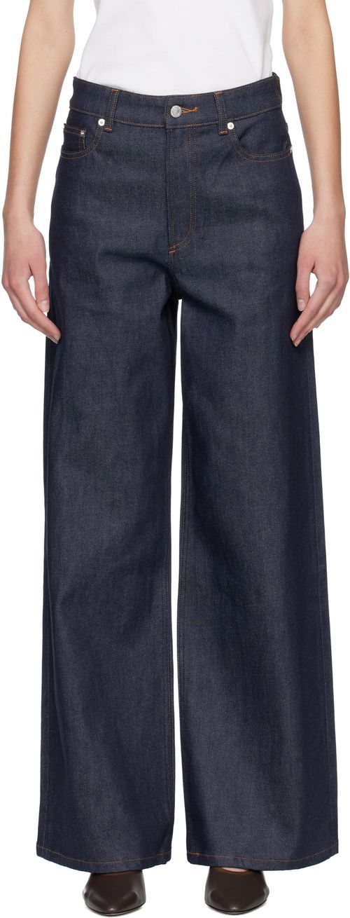 Navy Clyde Jeans