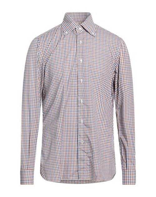 Man Shirt Navy Size 16 Cotton