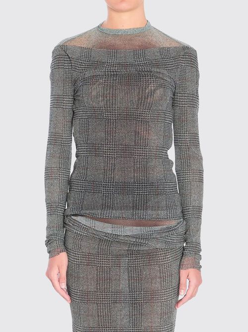 Top Woman color Grey