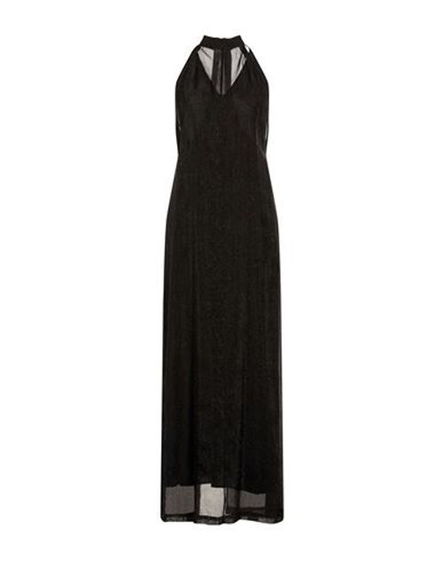 Crème Woman Maxi dress Black Size 4 Viscose