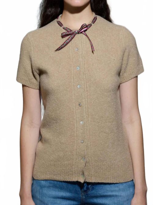 Amalie Cardigan In Camel