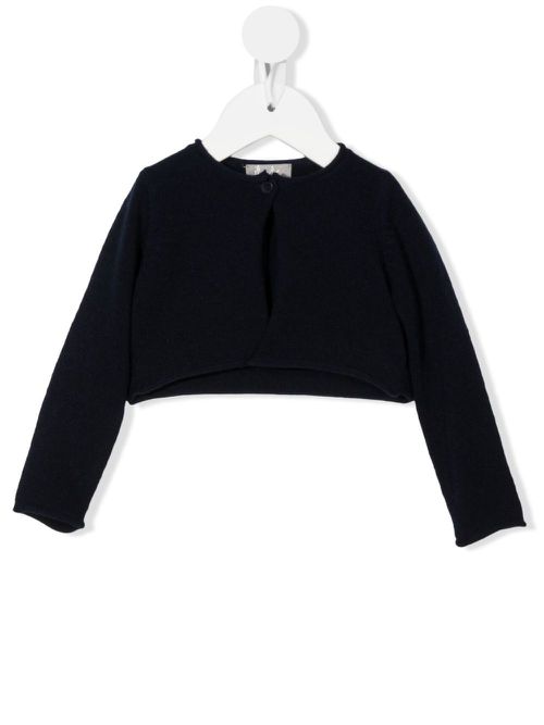 Button-down fitted cardigan - Blue