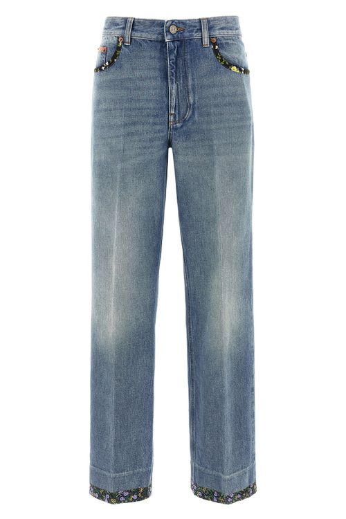 Floral Jeans