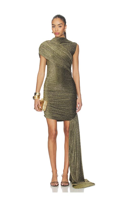 Mariandree Gaitan Aitana Dress in Green. - L also in XS