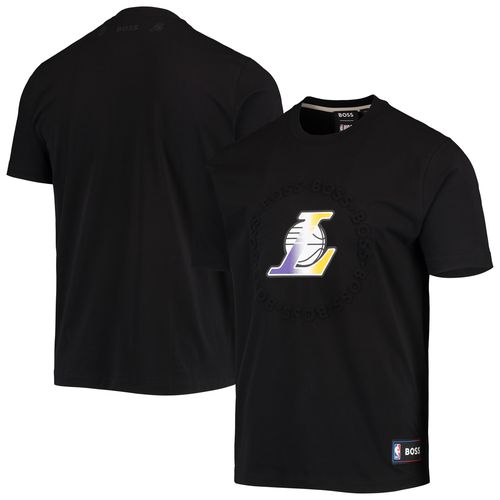 Men's NBA x Black Los Angeles Lakers Basket T-Shirt