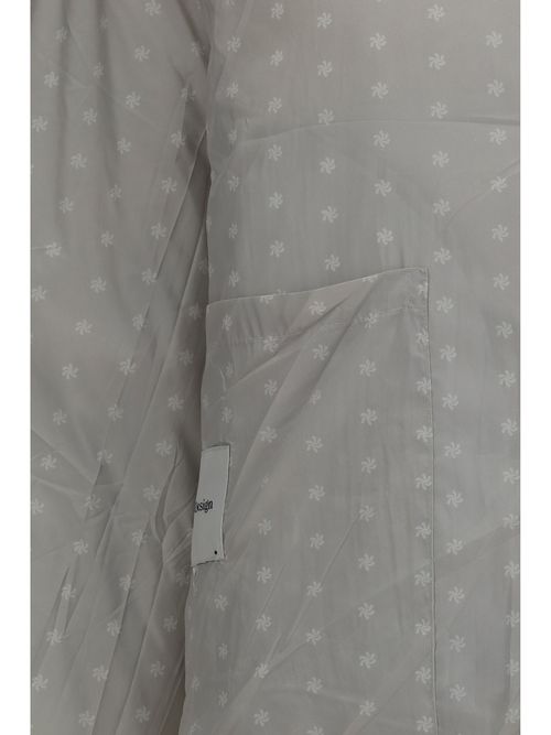 Reversible Goose Down Down Jacket — Beige