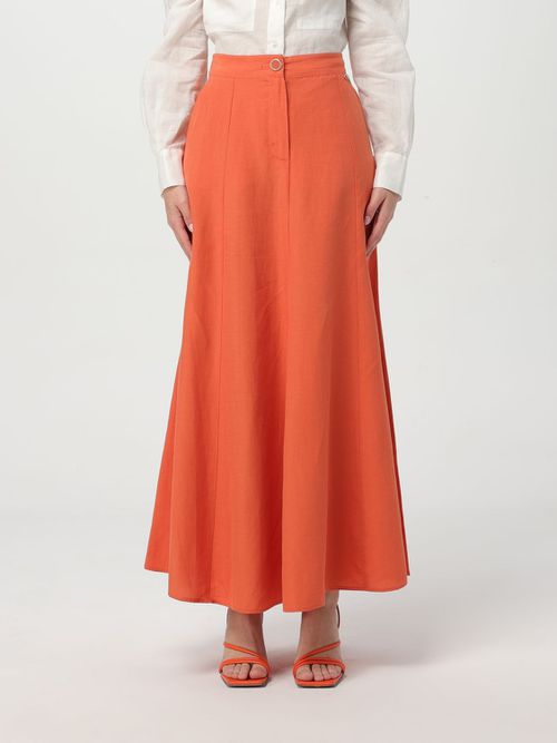 Skirt LIU JO Woman color Orange