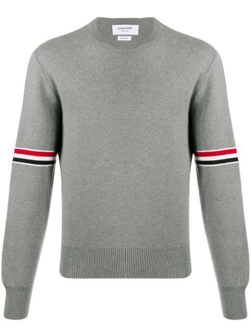 Milano stitch crew neck jumper