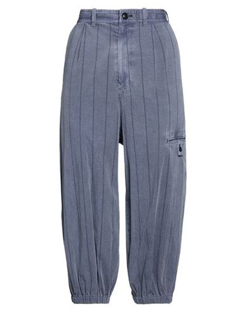 Woman Pants Slate blue Size 2 Cotton