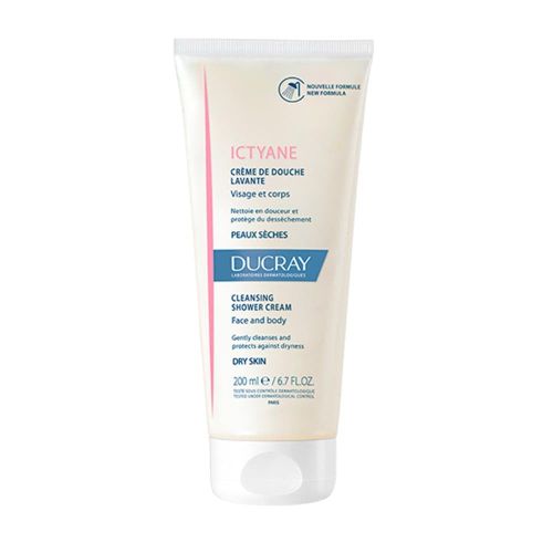 Ducray Ictyane Anti-dryness Cleansing Cream Face Body