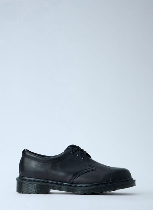 1461 Mhl. Leather Derby Shoes -  Lace Ups Black Uk