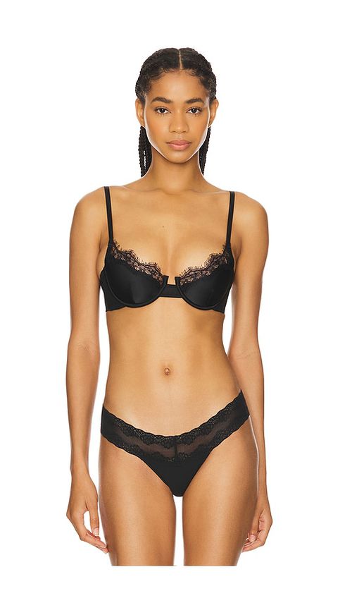 KAT THE LABEL Sorrento Underwire Bra in Black. -  XS also in L, M