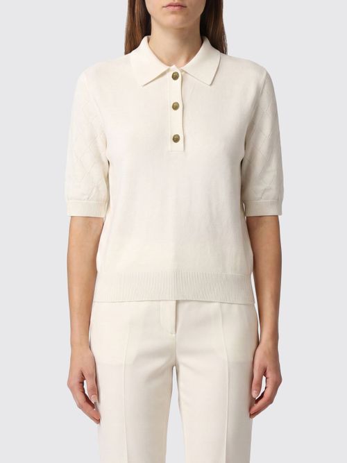 Polo Shirt Woman color White