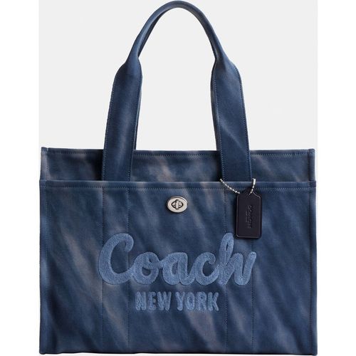 Coach Womens Cargo Tote Bag 42 With Tie-Dye - Multicolour
