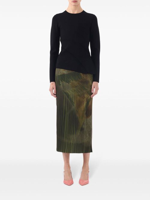 Asymmetric jumper - Black