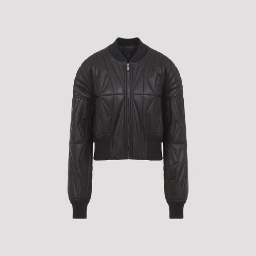 Cropped Lambskin Jacket