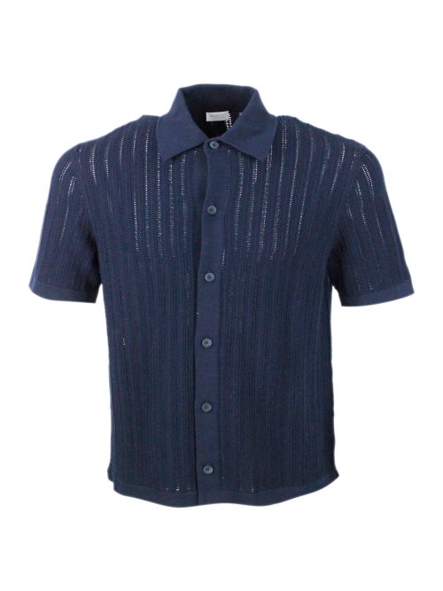 04651-A TRIP IN A BAG Sweaters Blue 100co - Men