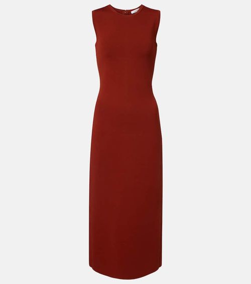 Jersey midi dress