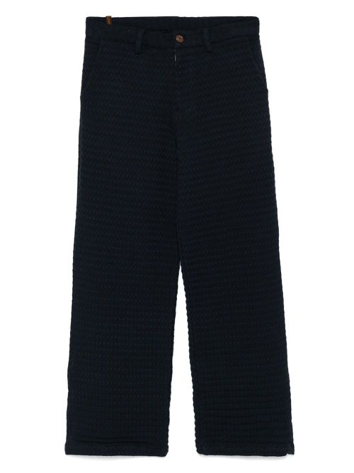 Isa Boulder cotton trousers - Blue