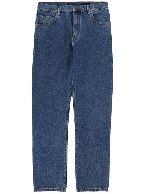 Denim Straight-cut Jeans