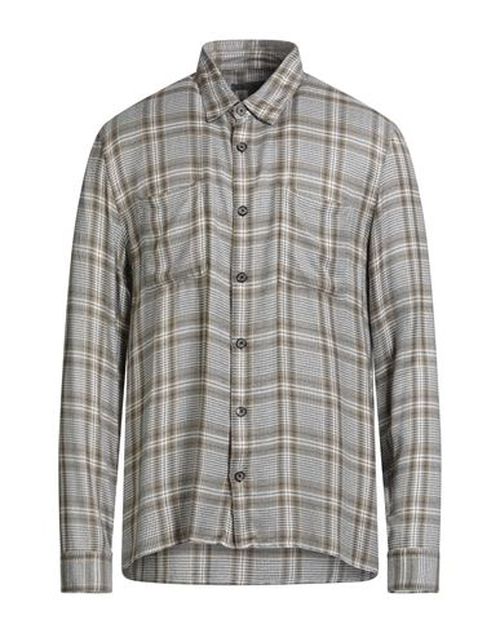 Man Shirt Grey Size S Viscose
