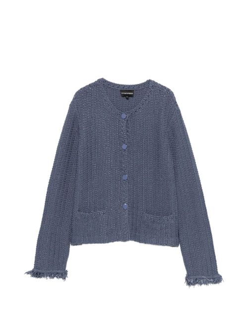 Cotton Blend Blazer Jacket