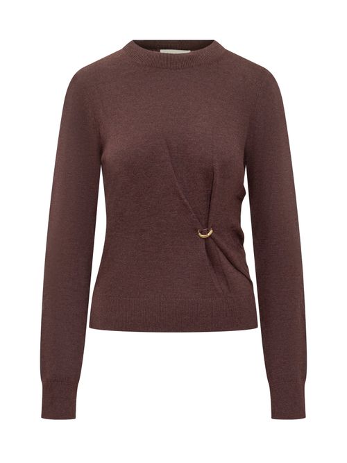 Stylish Knitwear Sweater with Unique Detailing