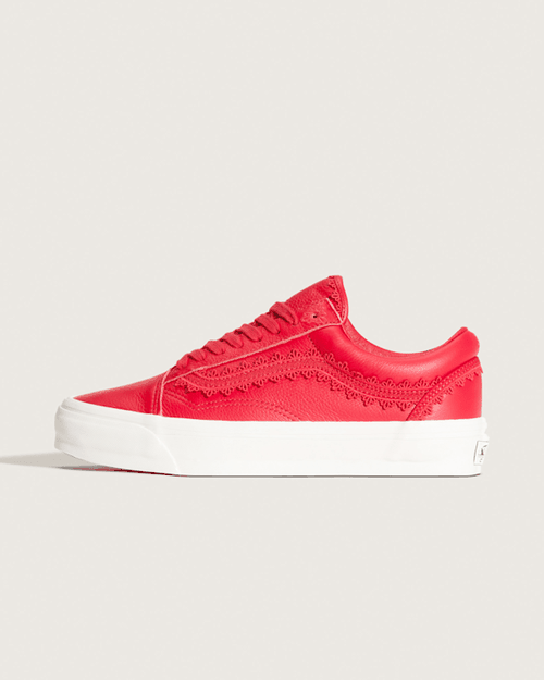 Vans - Premium Old Skool Shoes, Man, Red