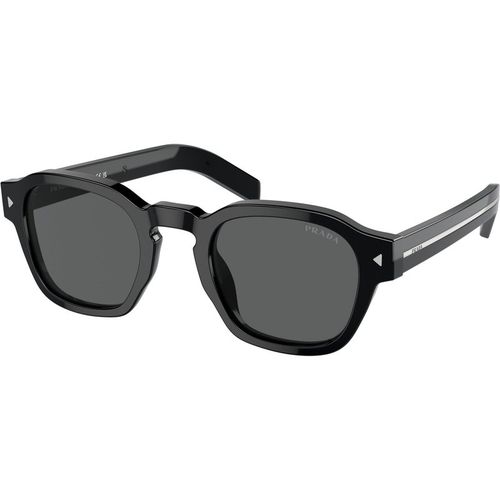 Prada Man Prada PR A16S 16K731 Sunglasses Acetate Black Grey Pantos Norma