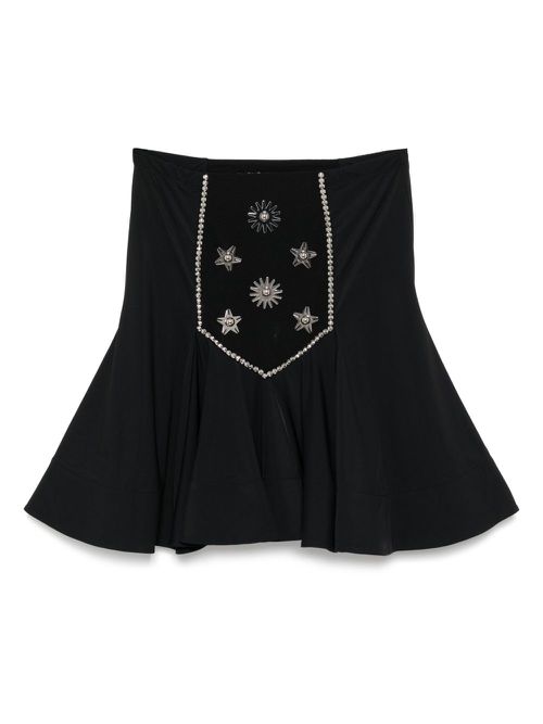 Lycra suit skirt - Black