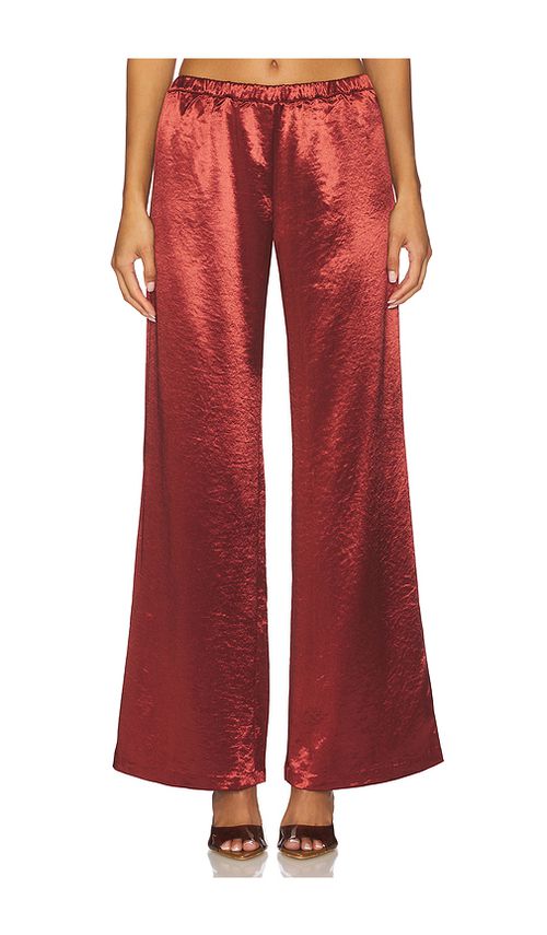 Amanda Uprichard Mariko Pants in Rust. XL. Also in L, M