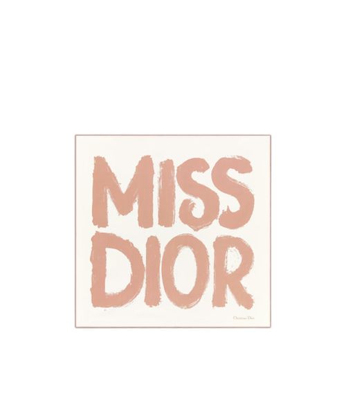 Miss Dior Graffiti 70 Square Scarf