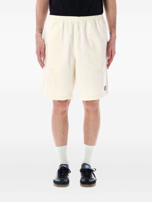 Obey elasticated-waist shorts - White