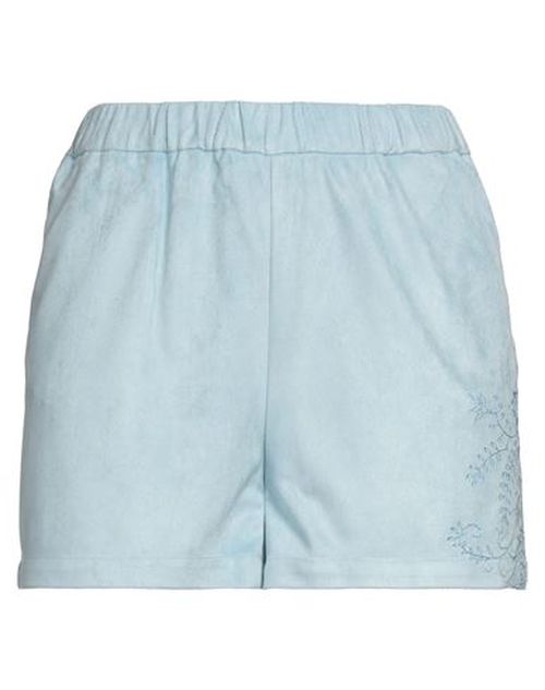 Woman Shorts & Bermuda Shorts Sky blue Size 4 Polyester