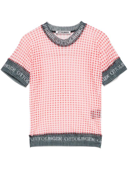 Mesh T-shirt - Red