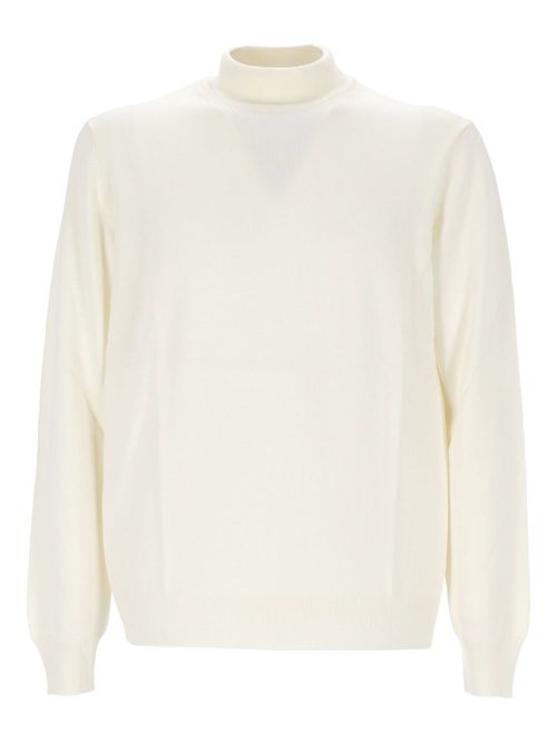 Virgin-wool jumper - White